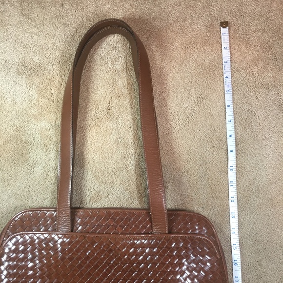 Orvis Gokey woven lthr shldr bag - Picture 7 of 9